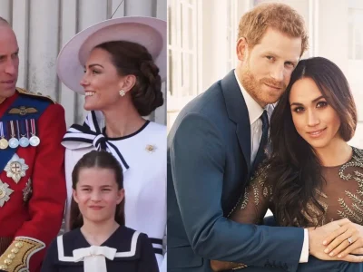 Meghan Markle diklaim ingin curi perhatian publik dari Kate Middleton. Foto: Dok. Kolase X @RoyalFamily