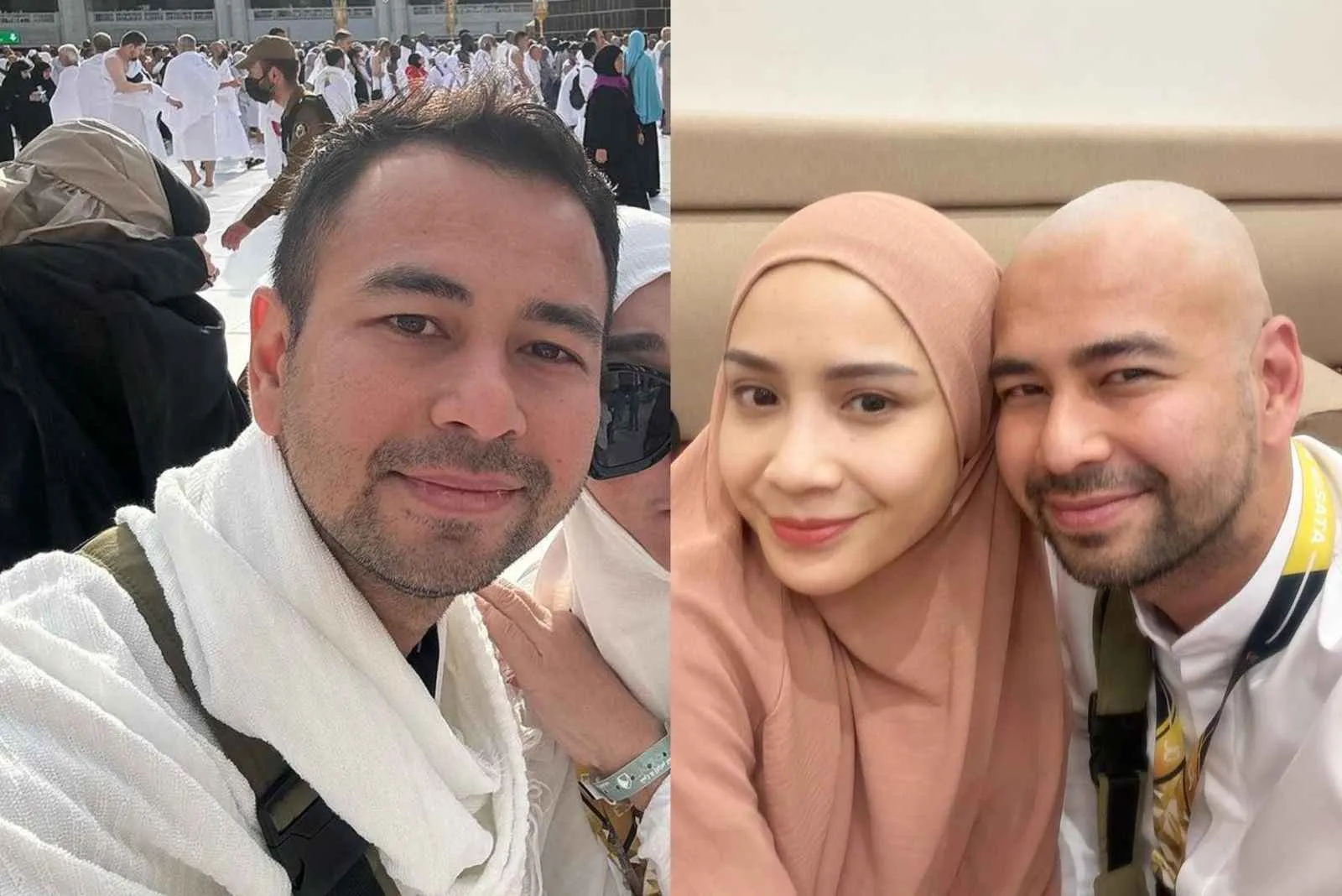 Raffi Ahmad Botak Usai Haji, Begini Reaksi Rafathar dan Rayyanza