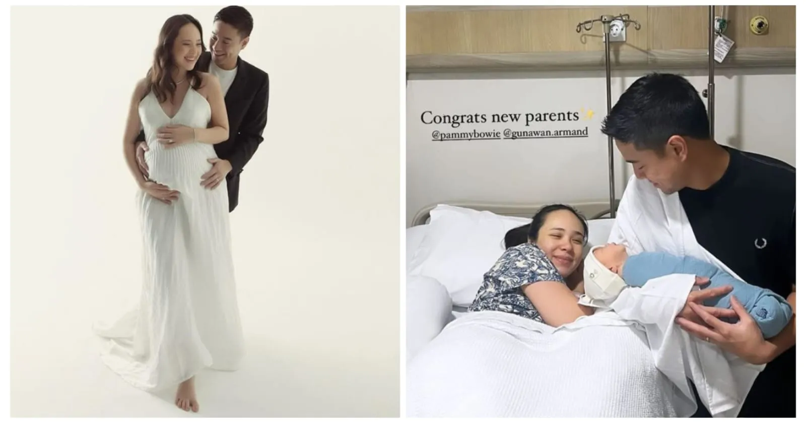 Pamela Bowie Melahirkan Anak Pertama, Paras Bulenya Terpancar Sejak Dini
