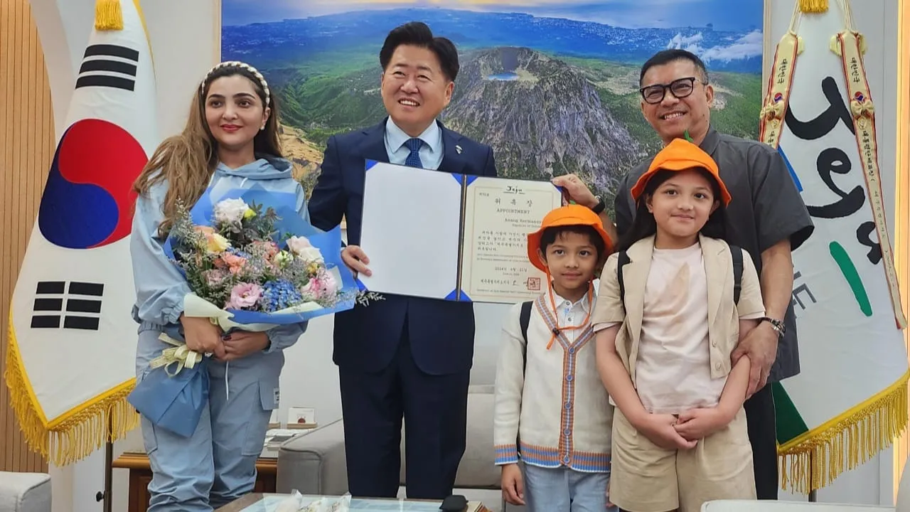 Anang Hermansyah Ditunjuk Jadi Ambassador Wisata Pulau Jeju