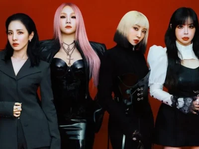 Potret anggota 2NE1 saat rayakan debut anniversary ke-15. Foto: Dok. Instagram @daraxxi