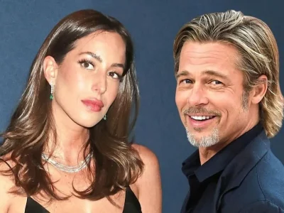 Brad Pitt dan Ines De Ramon. Foto: Dok. Instagram @bradpittofflcial