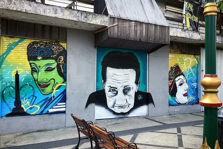Mural Kakek Arifin (Foto : X/@JenglotCrispy_)