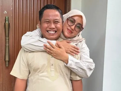 Narji dan istrinya, Widiyanti. Foto: Dok. Instagram @diyan_narji