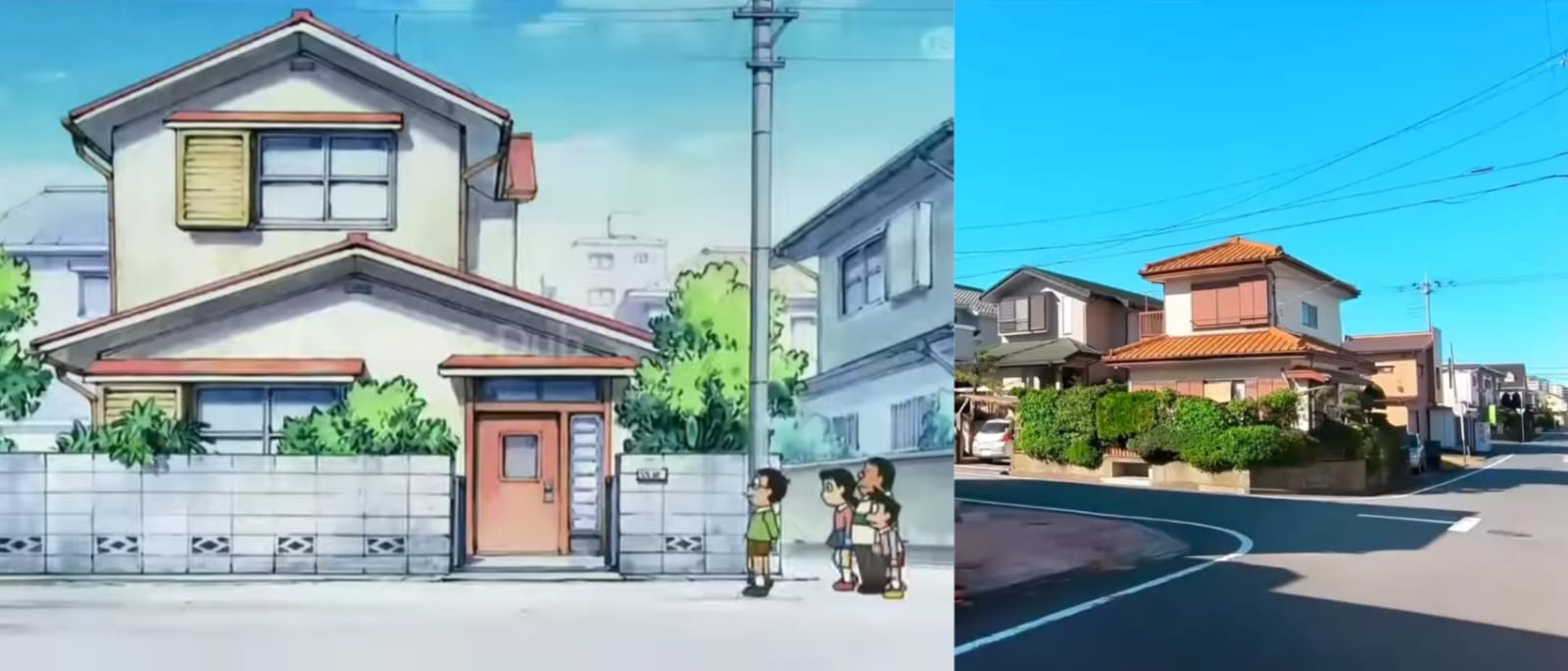 Wujud lokasi animasi Doraemon di dunia nyata. Foto: Dok. Instagram @rezasuarga