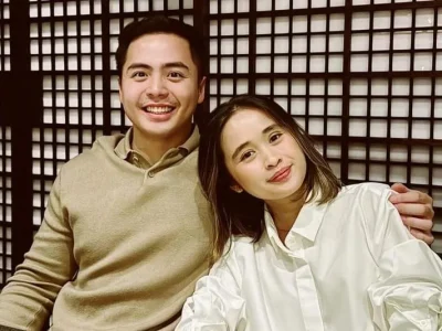 Gritte Agatha dan suaminya, Arief Hidayat. Foto: Dok. Instagram @gritteagathaa