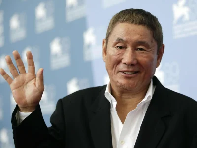 TOKOH LEGENDARIS: Yang Mulia Benteng Takeshi kembali hadir dengan film terbaru. (Foto: Kyodo)