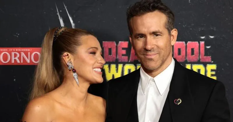 Ryan Reynolds Ungkap Nama Anak Bungsu di Premiere Deadpool and Wolverine