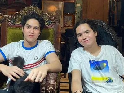 Potret Dul Jaelani dan El Rumi. Foto : Instagram/duljaelani