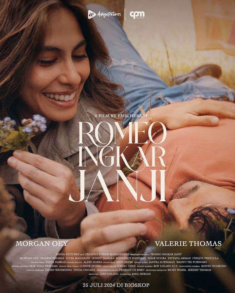 Film Romeo Ingkar Janji. Foto : Instagram/romeoingkarjanji