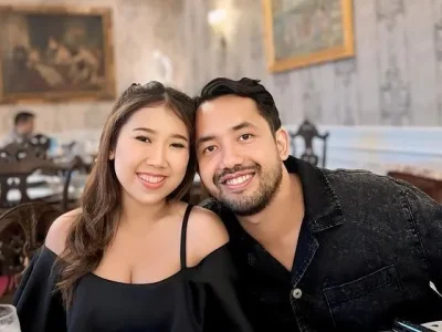 Kiky Saputri dan suami. Foto : Instagram/kikysaputrii