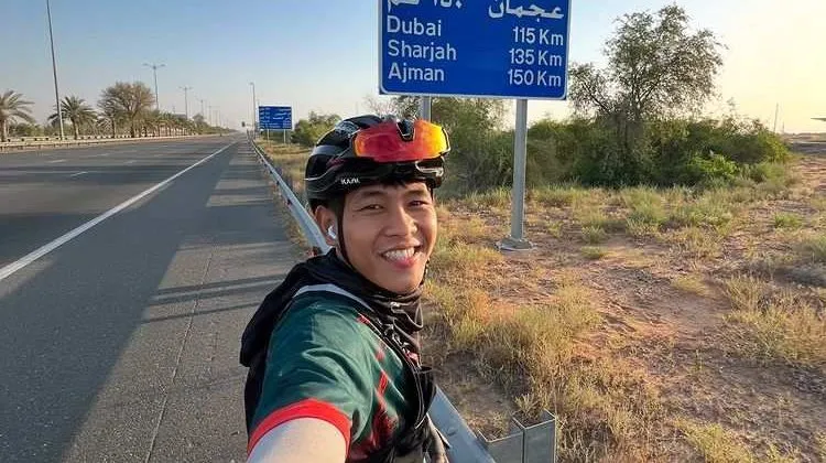 Ari Yami, Pria Majalengka Gowes Indonesia-Mekkah Selama 185 Hari