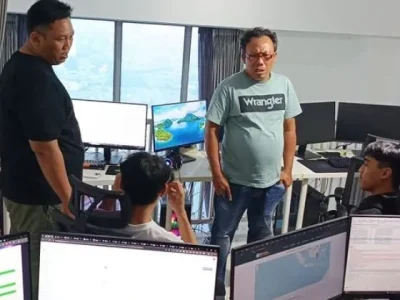 Polres Metro Jakarta Barat menggrebek markas usaha judi online di sebuah apartemen kawasan Grogol Petamburan, Jakarta Barat. (Foto: Dokumen Istimewa Unit Reskrim Polres Metro Jakarta Barat )