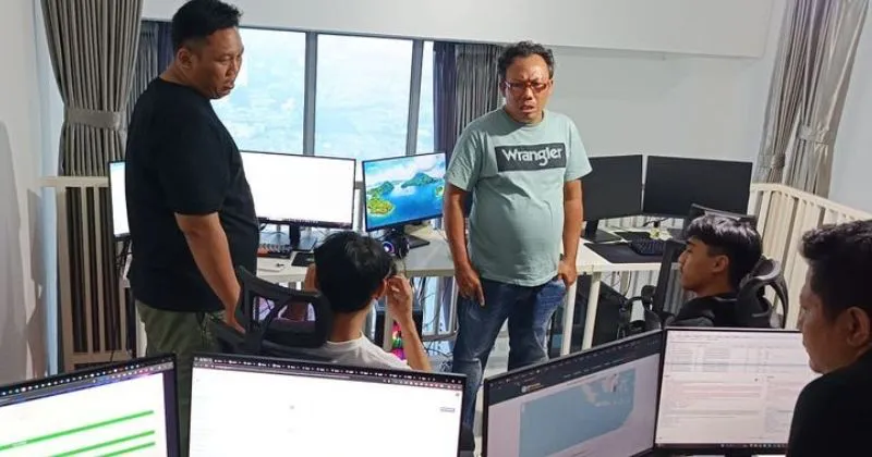 Apartemen di Grogol Jadi Markas Judi Online, 7 Pelaku Diamankan