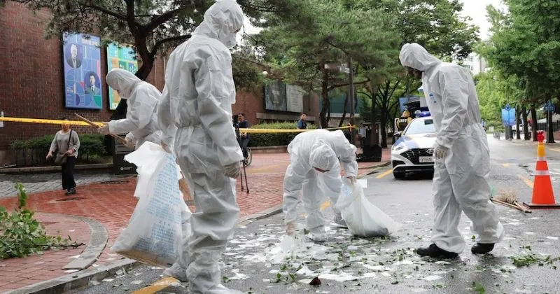 Balon Sampah Kiriman Korut Mendarat di Kantor Presiden Korsel