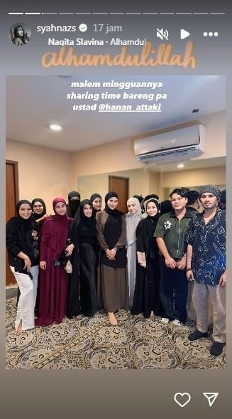 Foto : Instagram/syahnazs