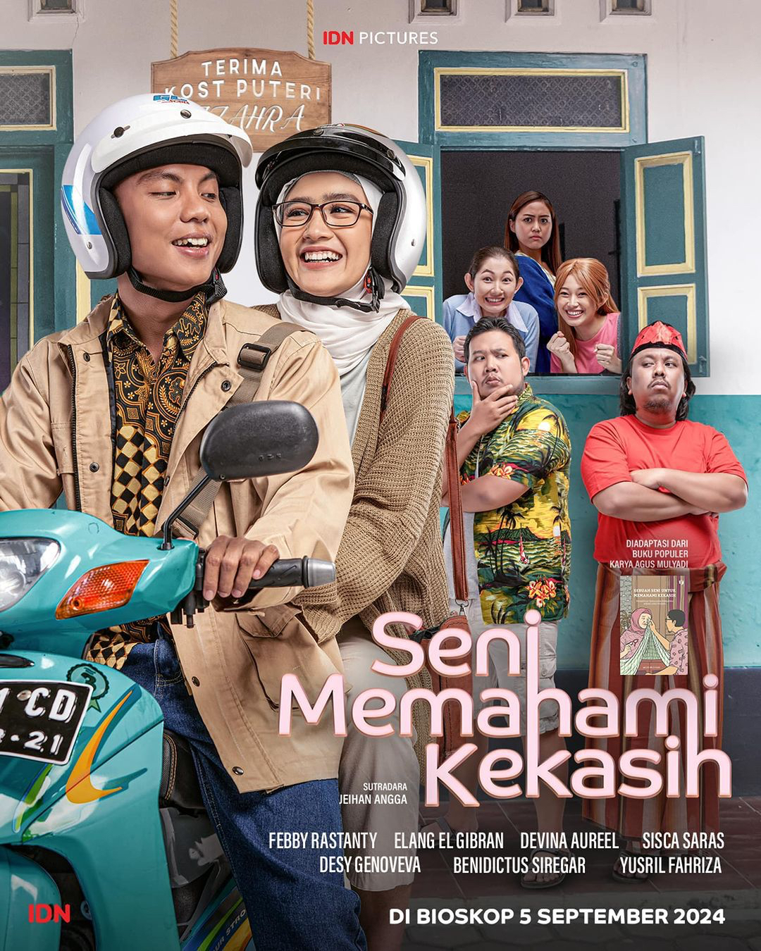 Poster film Seni Memahami Kekasih garapan sutradara Jeihan Angga. (Foto: Instagram/fajarnugrs)