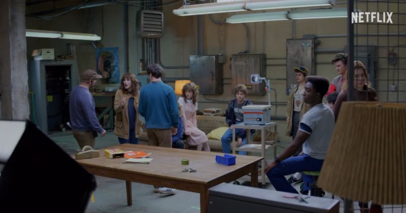 Tampilan awal (first look) dan behind the scene Stranger Things 5 yang dibagikan Netflix di Instagram. (Foto: Instagram/Netflix)