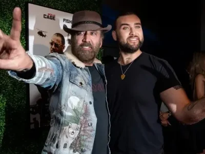 Nicolas Cage bersama anak-nya, Weston. (Foto: Dok. Net)