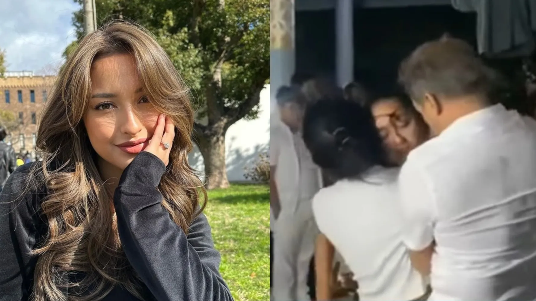 Jennifer Coppen Pingsan saat Jenazah Dali Wassink Dikremasi