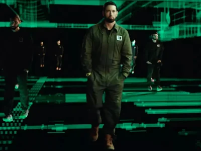 ALBUM TERBARU: Eminem dalam Video Musik "Tobey". (Foto: Tangkapan layar YouTube/EminemMusic)