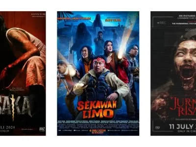 Film Indonesia Tayang Bulan Juli 2024. Foto : Kolase