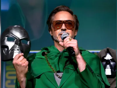 Robert Downey Jr Perankan Doctor Doom di film terbarunya 'Avengers 5'. (Foto : X/@ItzVarun_____)