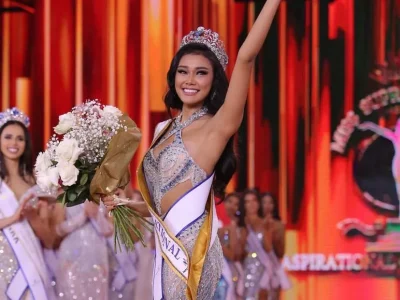 Puteri Indonesia 2024 Harashta Haifa Zahra berhasil meraih gelar juara Miss Supranational 2024. Foto : Instagram/misssupranational