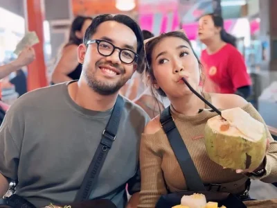 Kiky Saputri bersama suami, Mohammad Khairi. Foto : Instagram/kikysaputrii