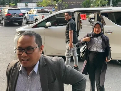 Kuasa Hukum Tiko Aryawardhana, Irfan Aghasar. (Foto: Stephine/Nyata)