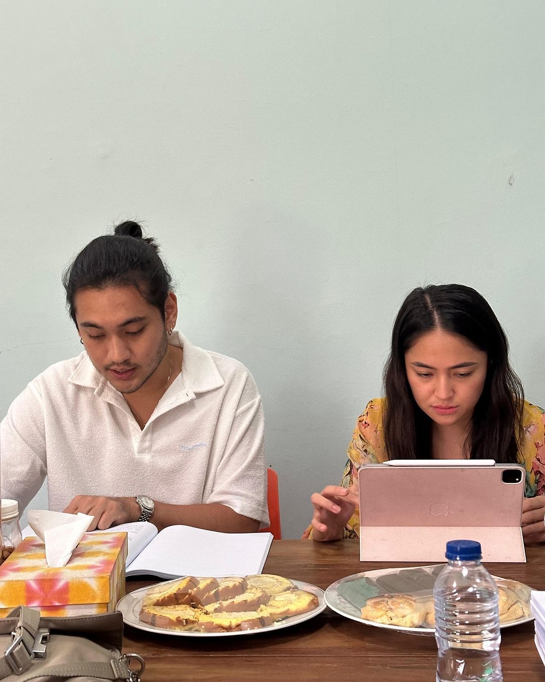 Marshanda beradu peran bersama Giorgino Abraham di series Jangan Salahkan Aku Selingkuh. (Foto: Instagram/marshanda99)