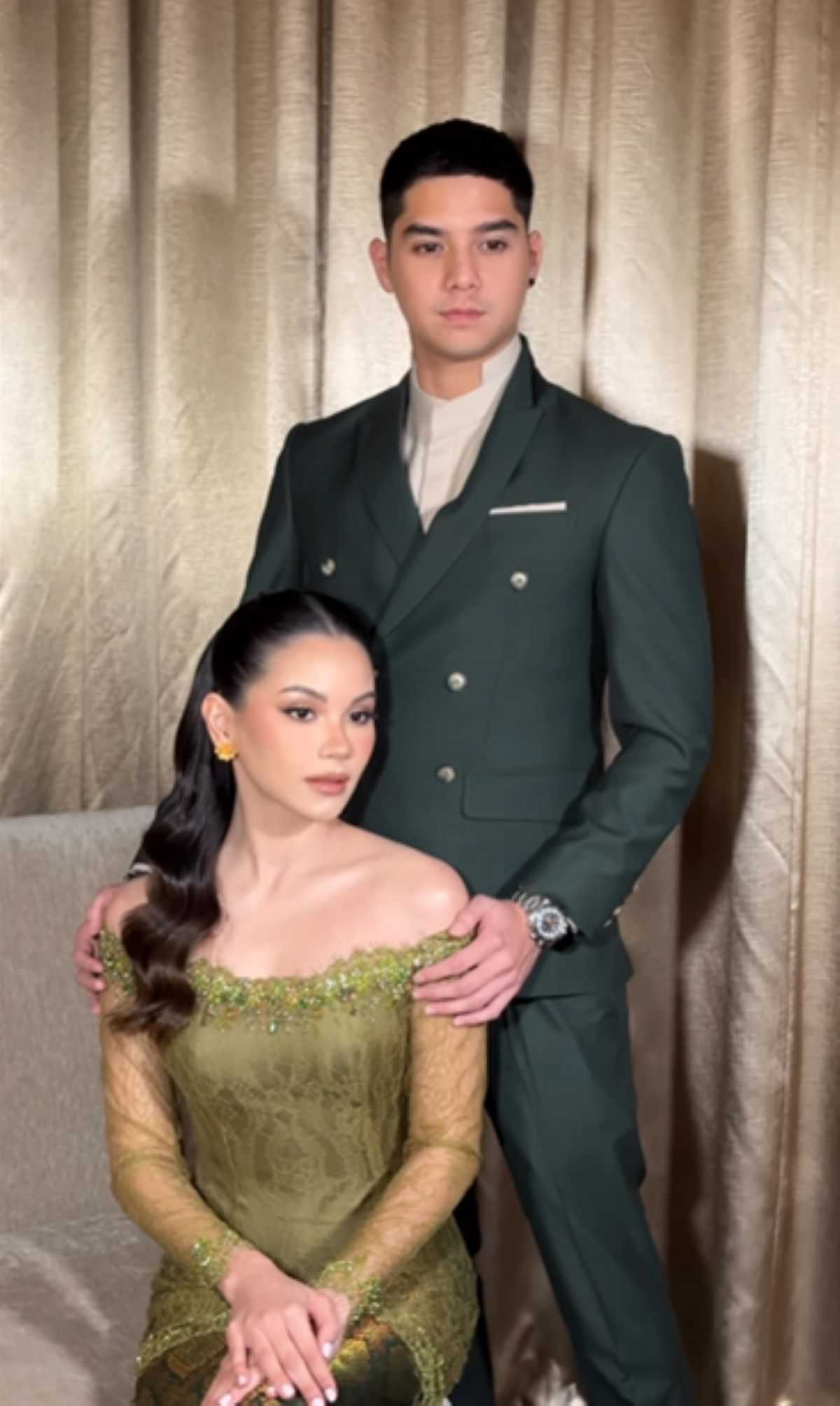 Al Ghazali dan Alyssa Daguise. Foto : alghazali7
