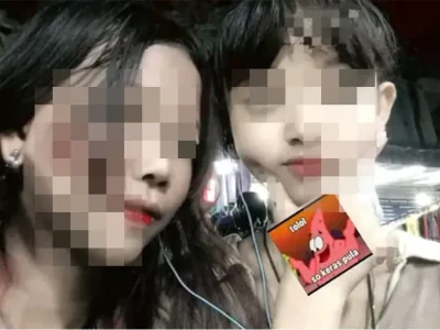 Dua anak gadis ini tega bunuh ayah kandungnya. (Foto: Istimewa)
