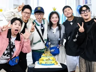 Anggota Running Man saat rayakan 700 episode. Foto: Dok. Instagram sbs_runningman_sbs