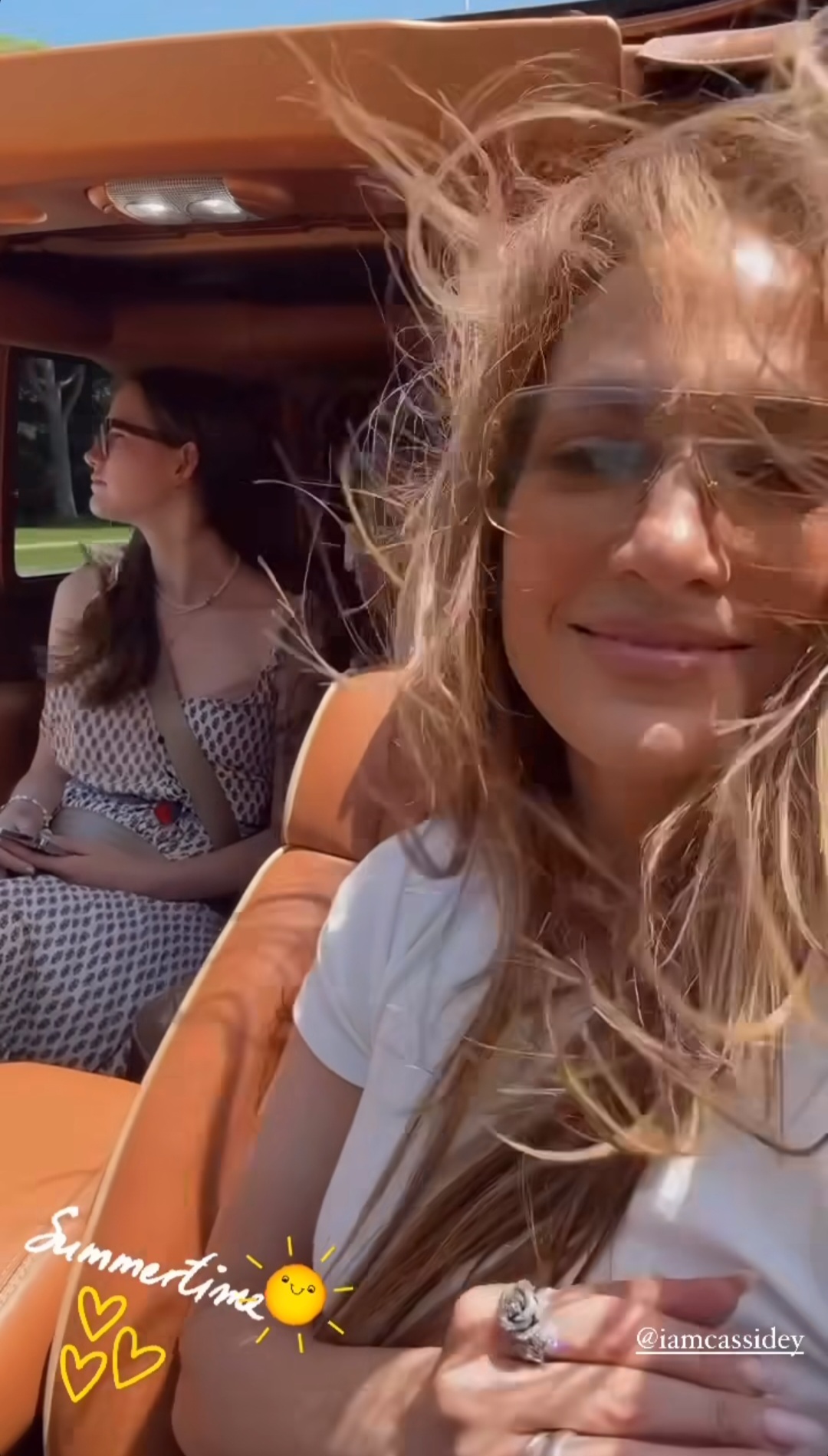 Jennifer Lopez jalan-jalan musim panas bareng anak Ben Affleck. Foto: Dok. Instagram @jlo