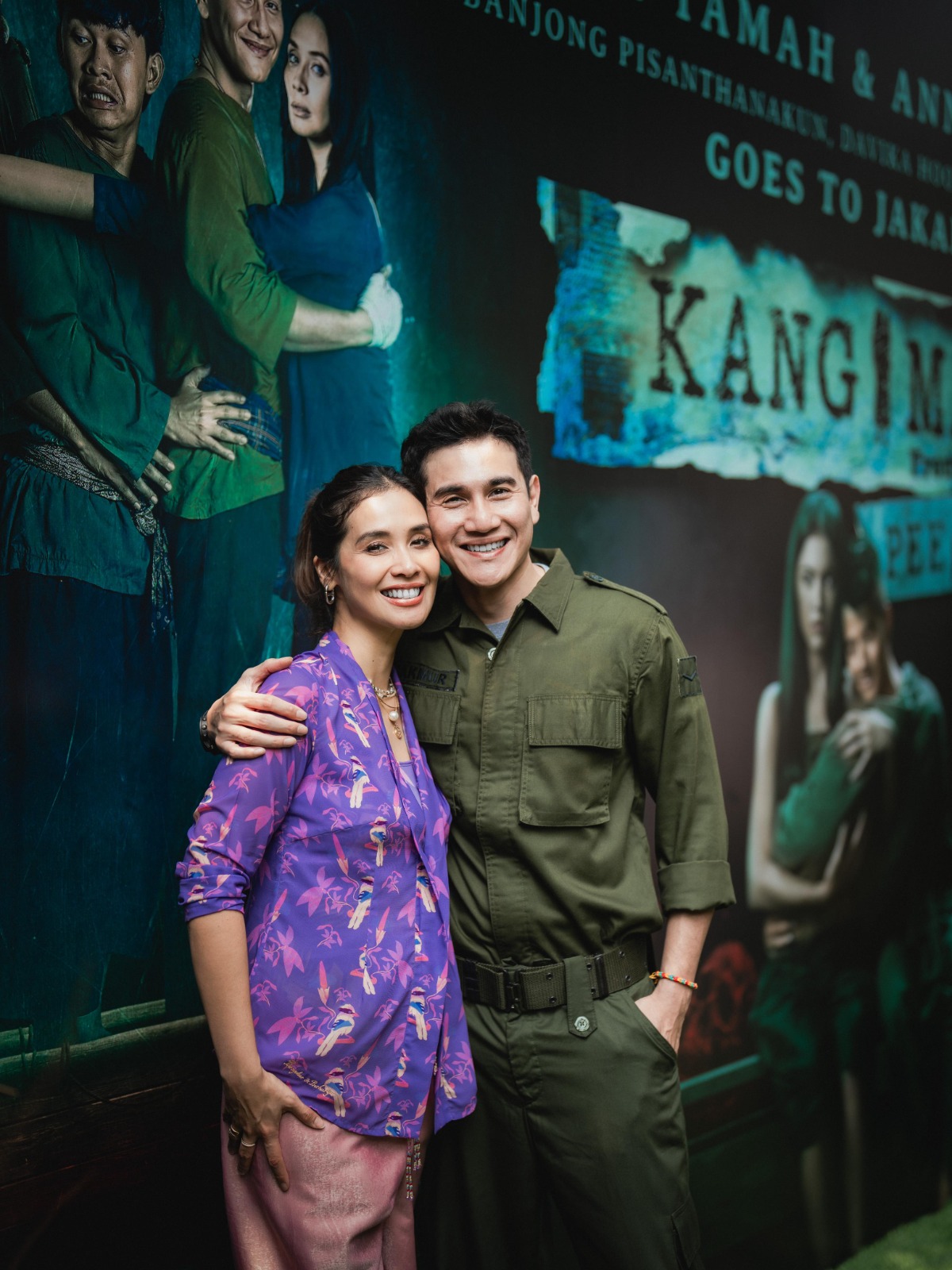 Vino G Bastian dan Marsha Timothy kembali main film bareng. (Foto: Bayu/Nyata)
