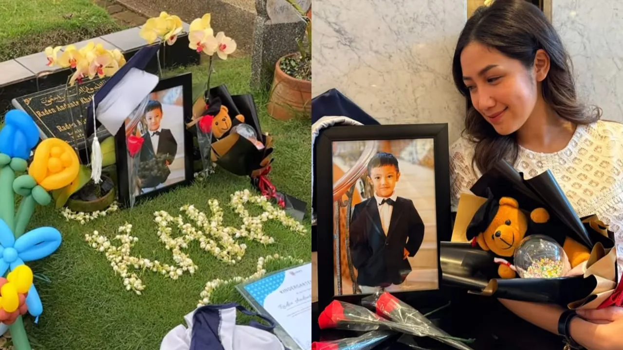 Hadiri Wisuda Mendiang Dante, Tamara Tyasmara: Hancur Sekali Rasanya
