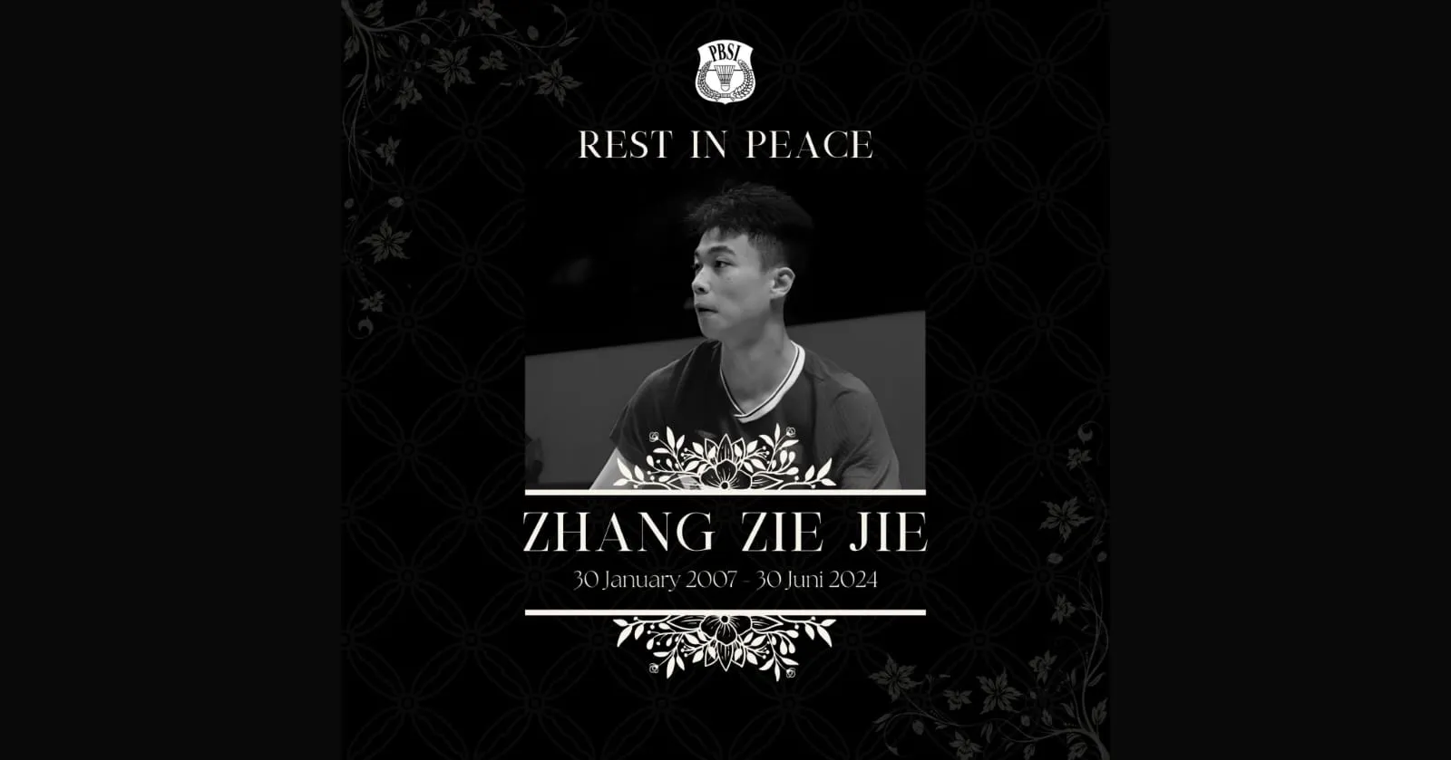Zhang Zhi Jie, Pebulu Tangkis China Meninggal dalam Pertandingan