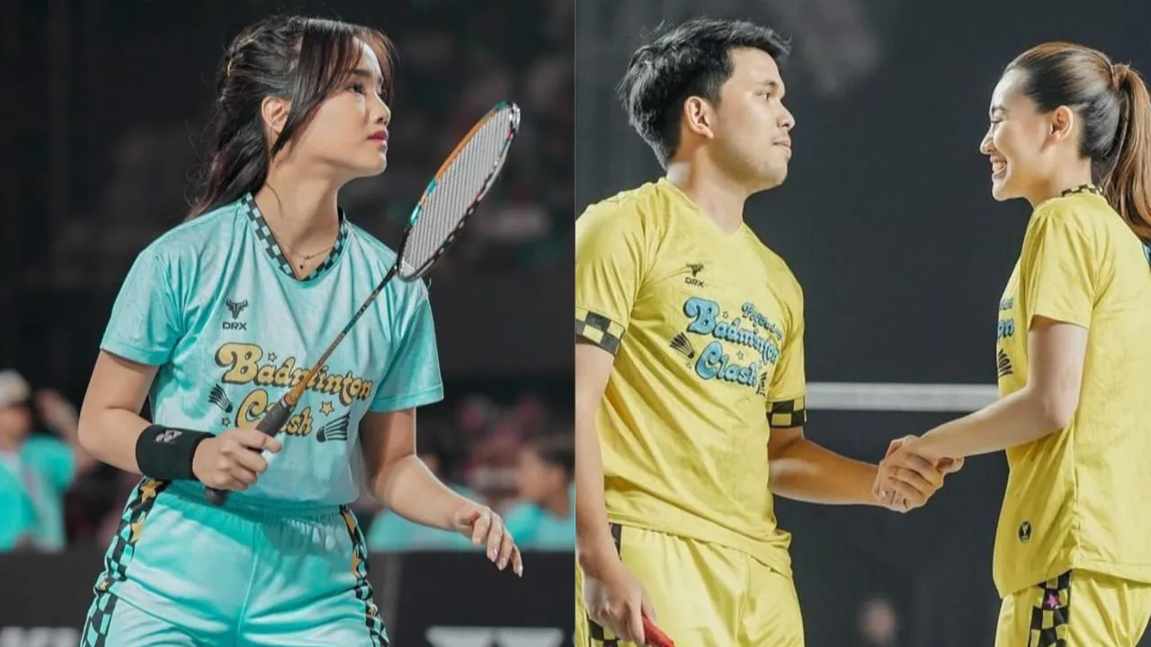 Bertemu Thariq-Aaliyah di Lomba Badminton, Fuji Sibuk Main HP