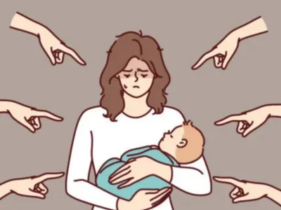 Ilustrasi Mom Shaming di Indonesia (Foto : Gettyimages)