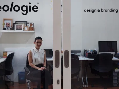 Inggrid Wenas di studio miliknya, Ideologie. Foto: Dok. Nyata