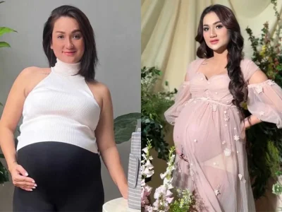 Di tengah proses perceraian, Tengku Dewi Putri tak lupa mengabadikan momen kehamilannya melalui maternity shoot (Foto: instagram/tengkudewiputri_tdp)