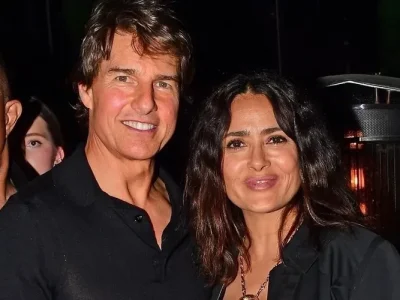 Tom Cruise dan Salma Hayek ternyata sahabat baik sejak film Ask the Dust (Foto: BACKGRID)