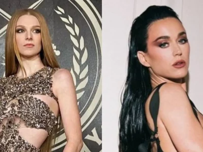 Hunter Schafer dan Katy Perry. Foto: Dok. Instagram @hunterschafer, @katyperry