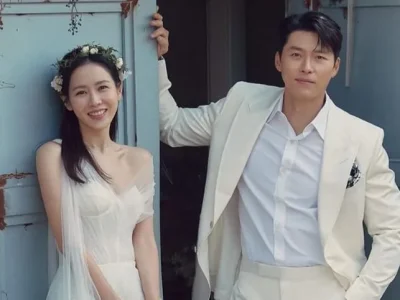 Son Ye Jin dan Hyun Bin saat menikah tahun 2022. Foto: Dok. Instagram @yejinhand
