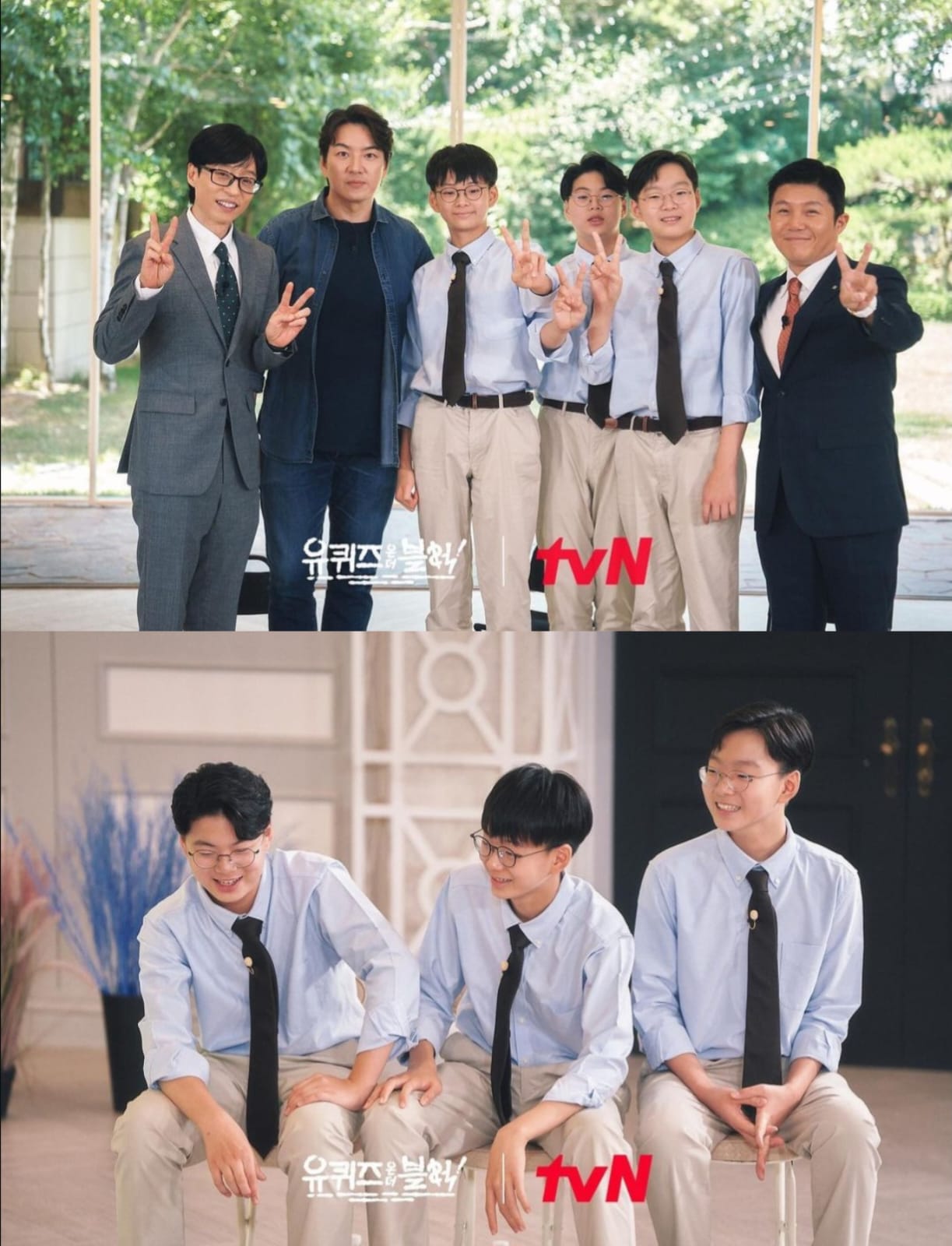 Daehan, Minguk, Manse, yang kini beranjak remaja. Foto: Dok. Instagram @youquizontheblock