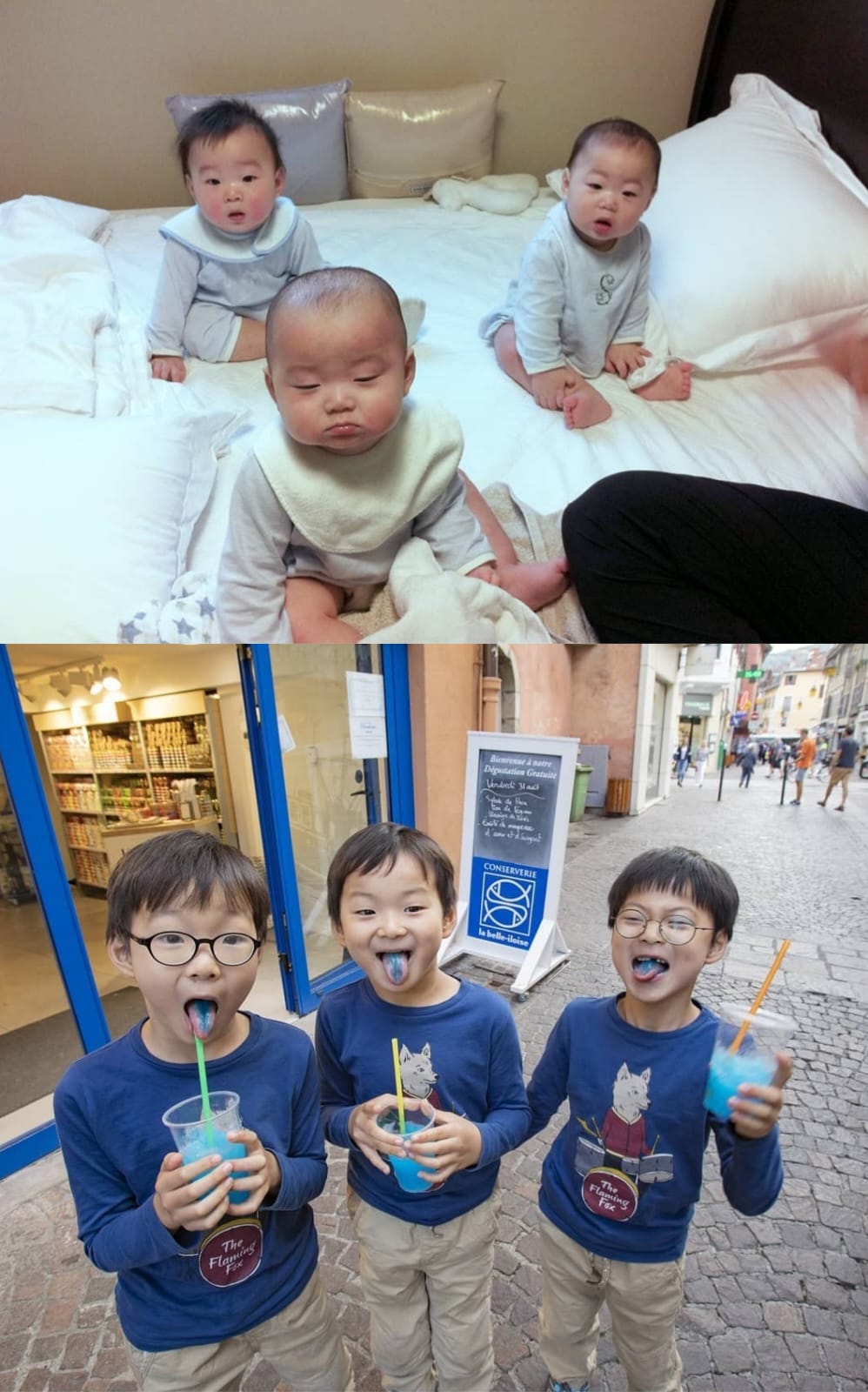 Daehan, Minguk, Manse, saat masih anak-anak. Foto: Dok. Instagram @songilkook