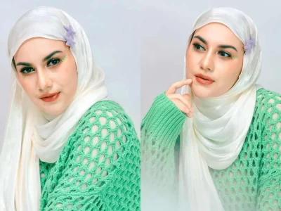 Irish Bella tampil memukau dengan kebaya anggun yang bikin pangling (Foto: instagram/_irishbella_)