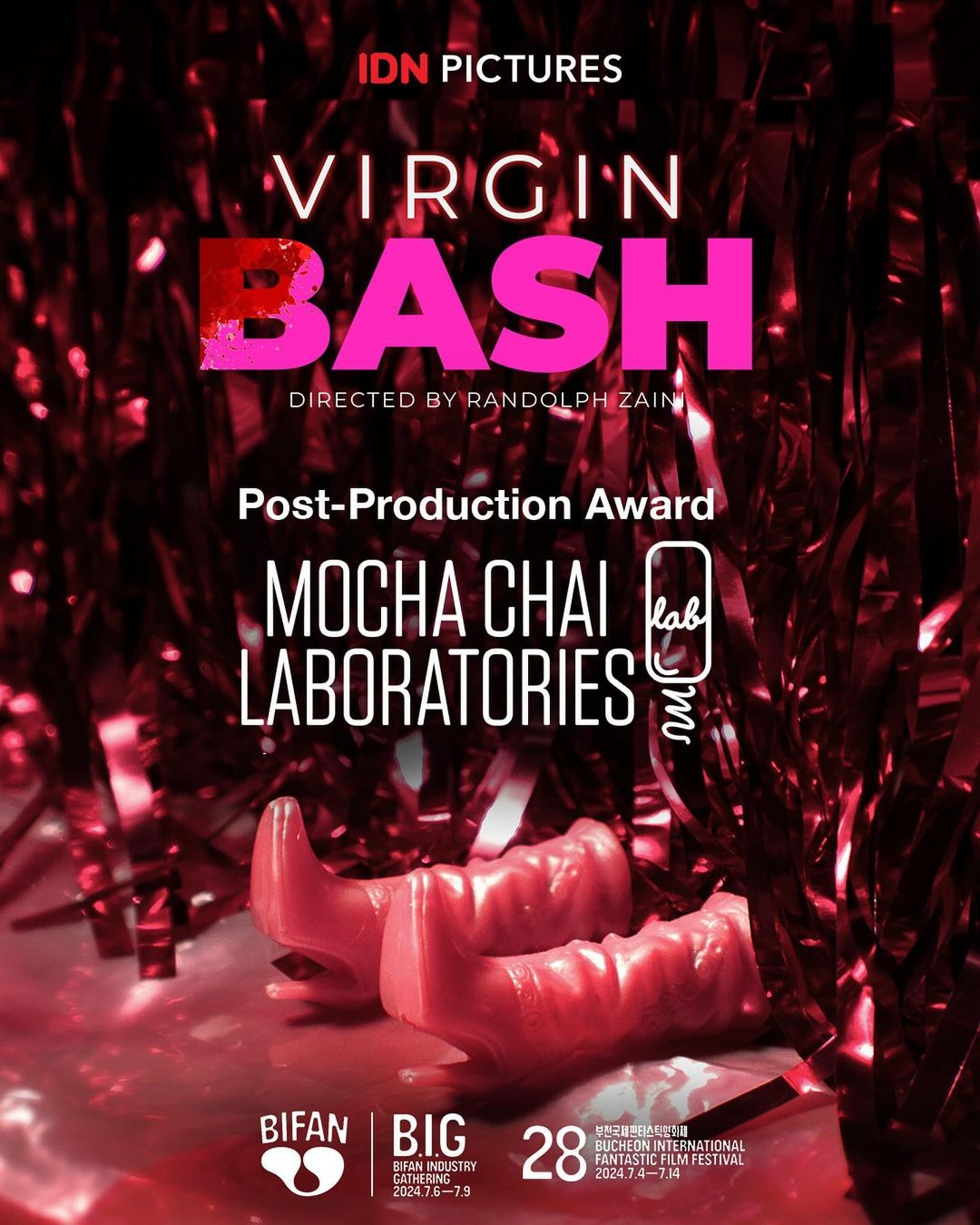 Poster Virgin Bash (Instagram/@idnpictures)