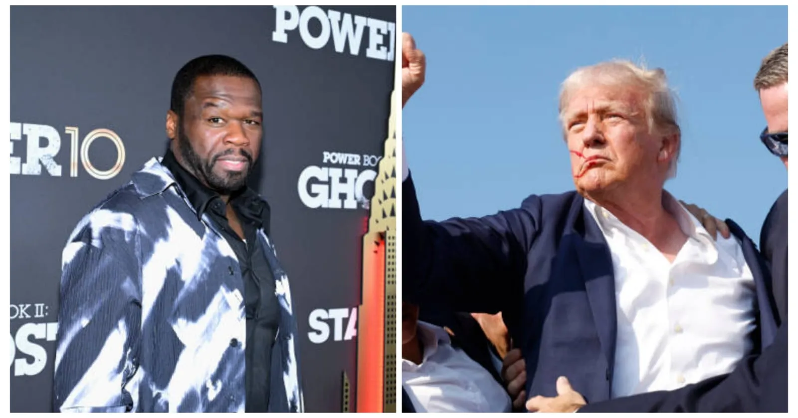 Rapper 50 Cent Unggah Wajah Donald Trump dalam Cover Album Debutnya